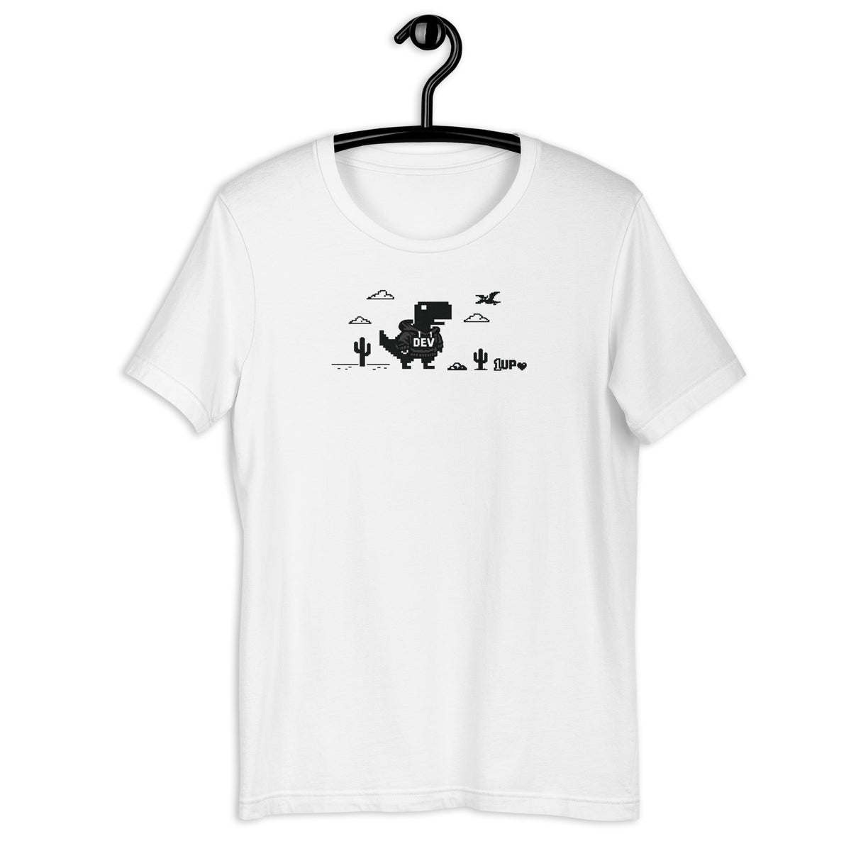 Dino Dev 1UP - Unisex t-shirt