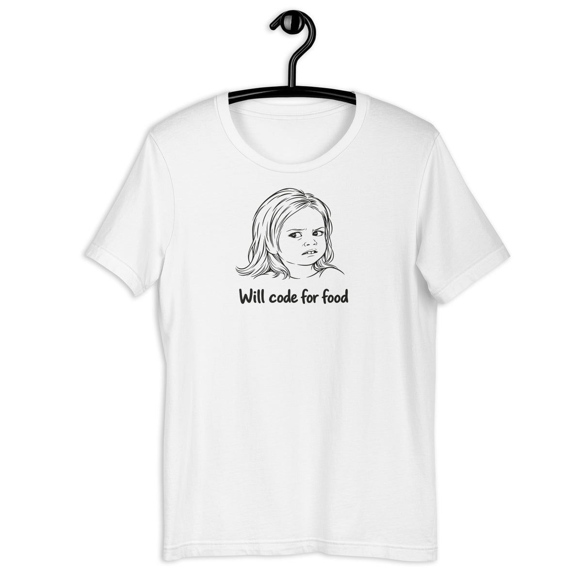 Will Code for Food - Unisex t-shirt