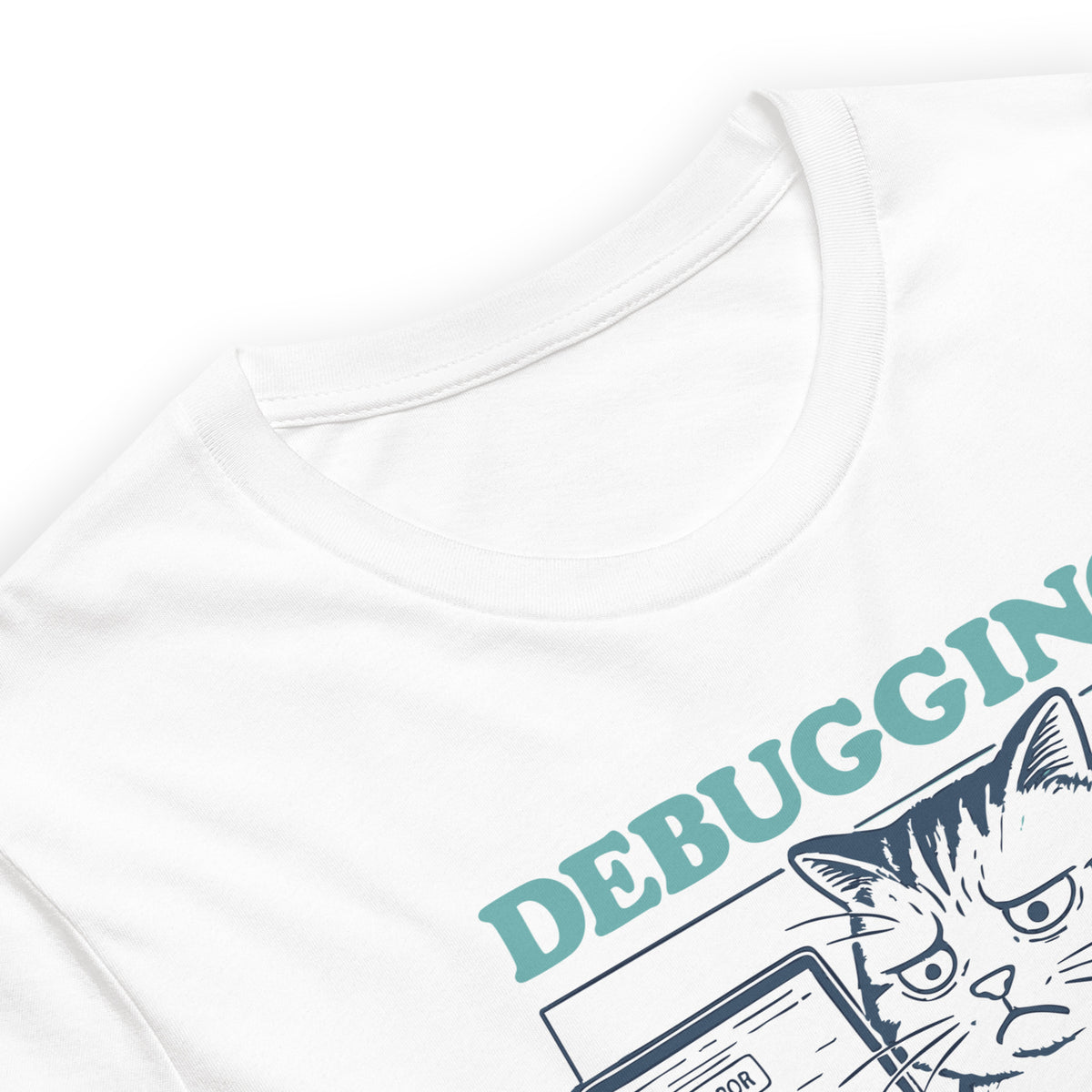 Debugging Forever - Cat Edition - Unisex t-shirt