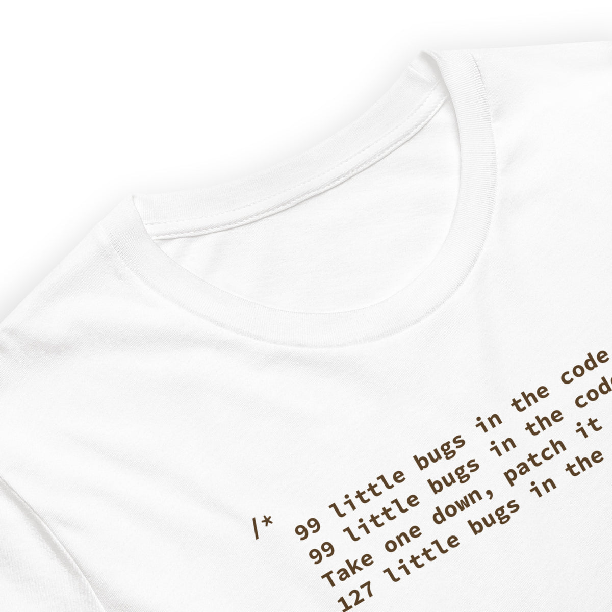 99 Little Bugs in the Code - Unisex t-shirt