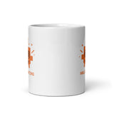 Claude Hallucinating - White glossy mug