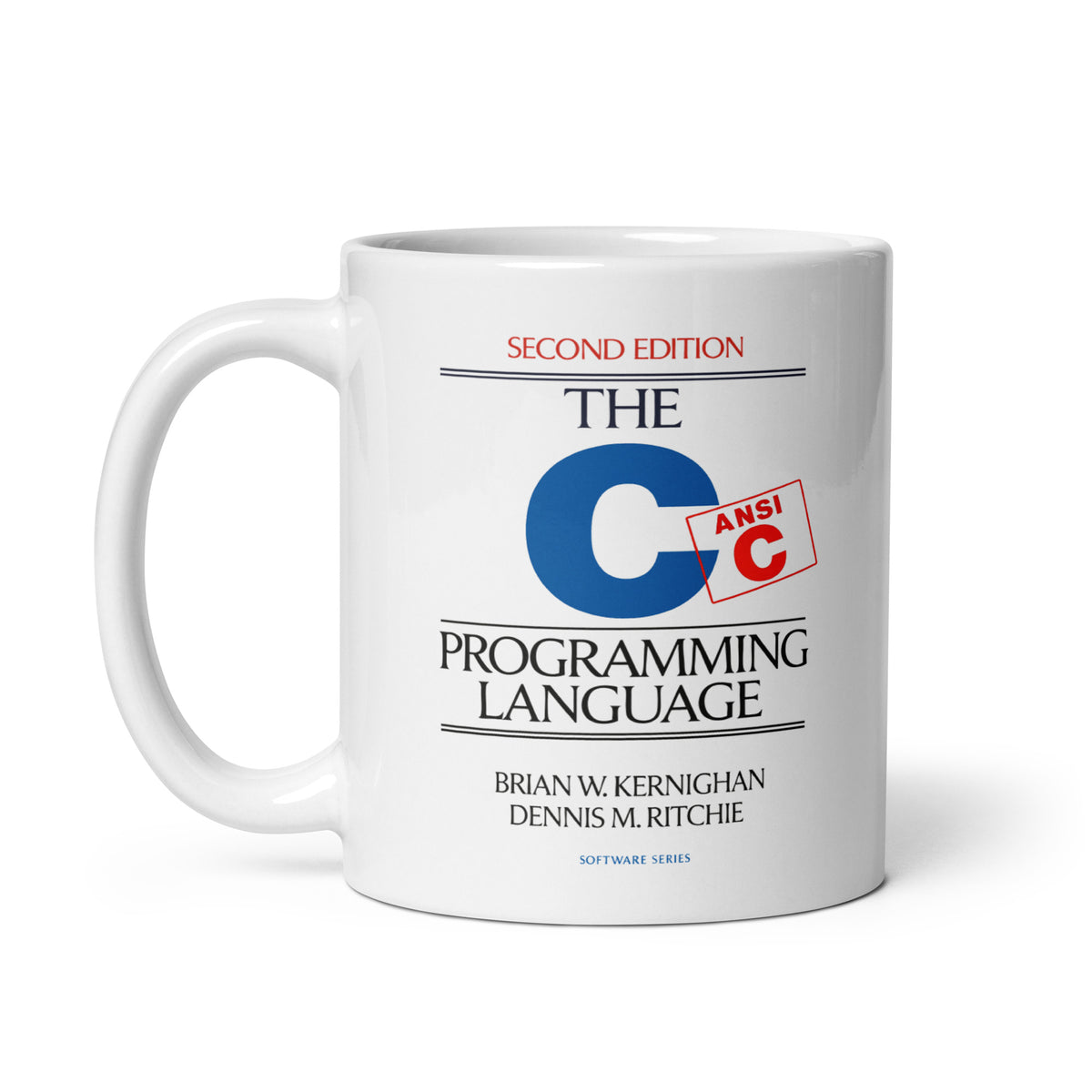 The C Programming Language - White glossy mug