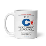 The C Programming Language - White glossy mug