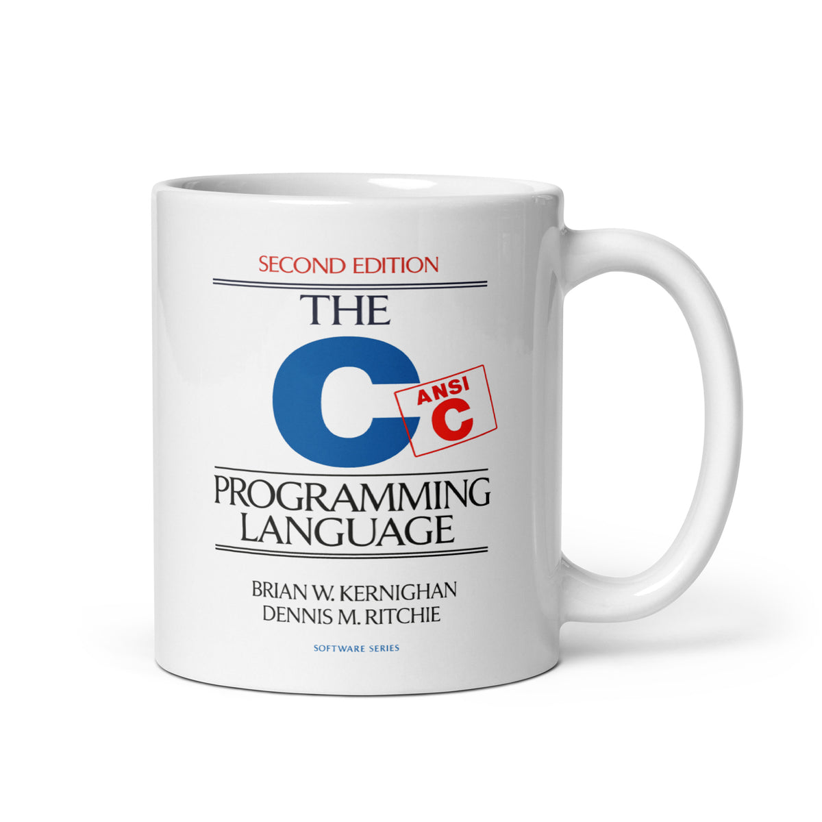 The C Programming Language - White glossy mug