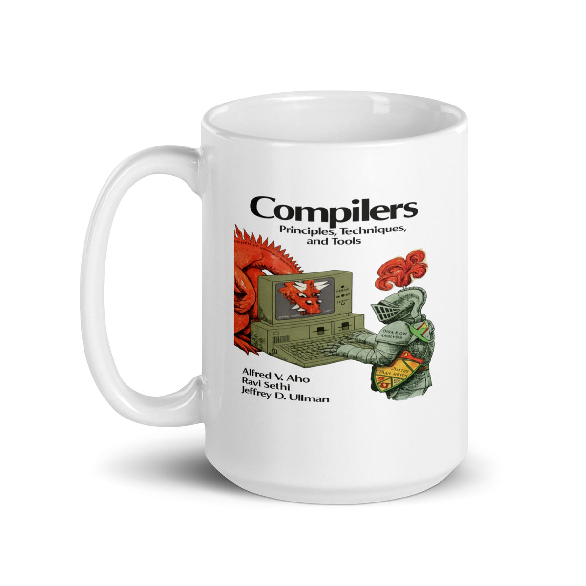Compilers Principles, Techniques, and Tools - White glossy mug