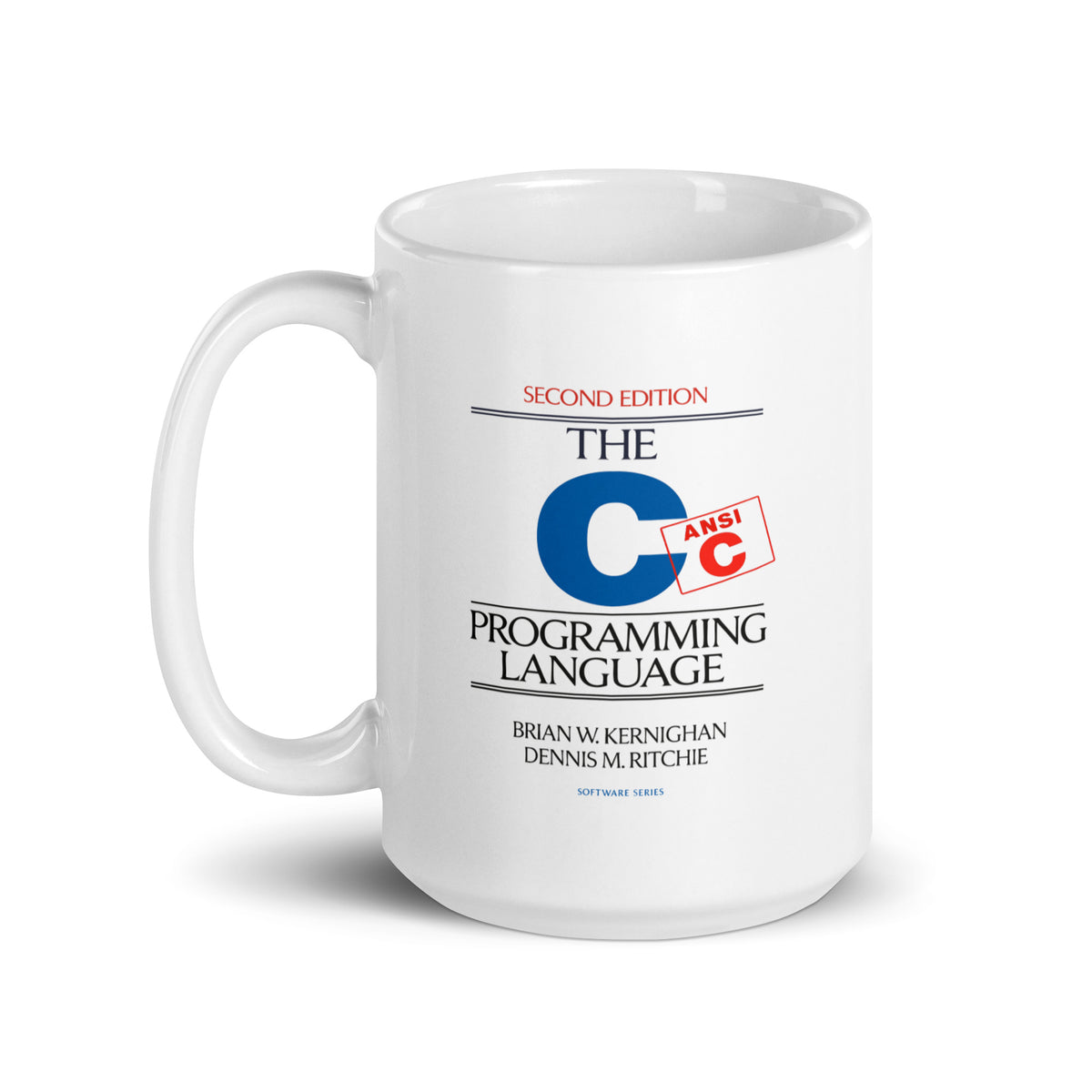 The C Programming Language - White glossy mug