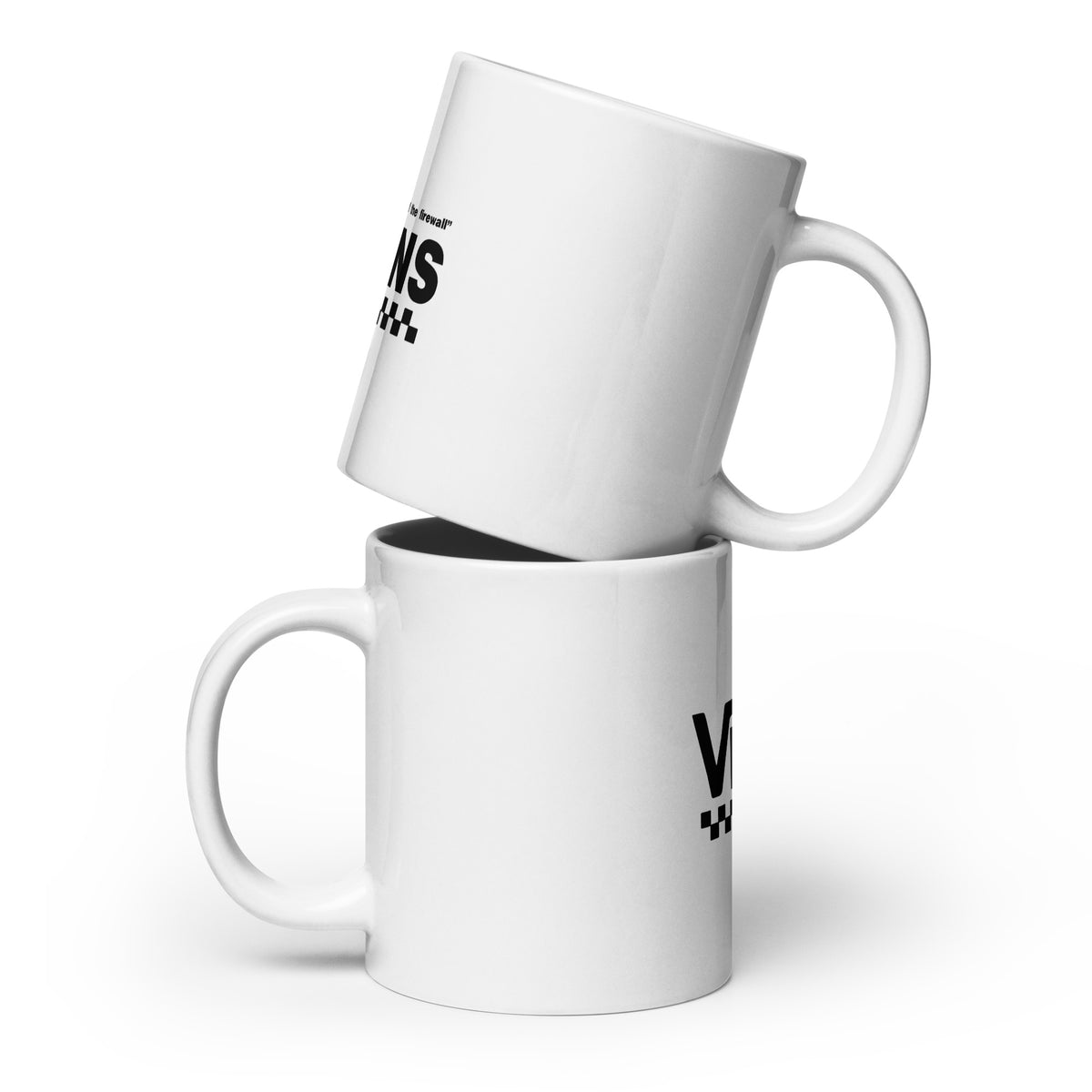 VLANs - White glossy mug