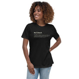 Rollback Definition - Women's Relaxed T-Shirt