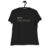 Sprint Definition - Women's Relaxed T-Shirt