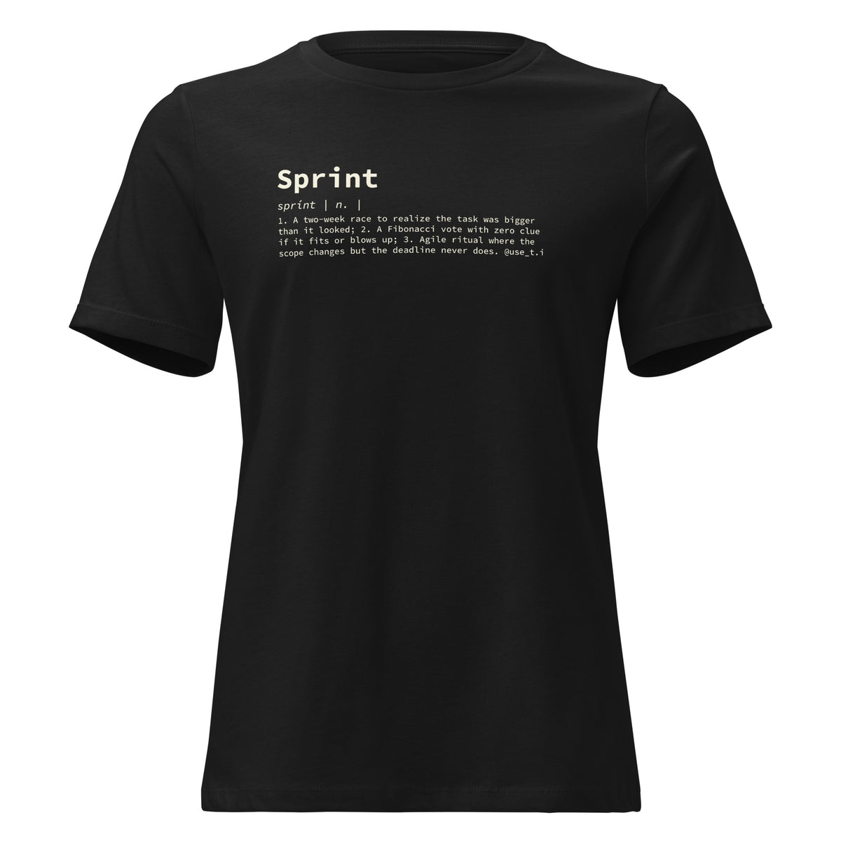 Sprint Definition - Women's Relaxed T-Shirt