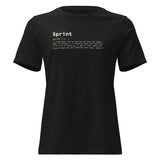 Sprint Definition - Women's Relaxed T-Shirt