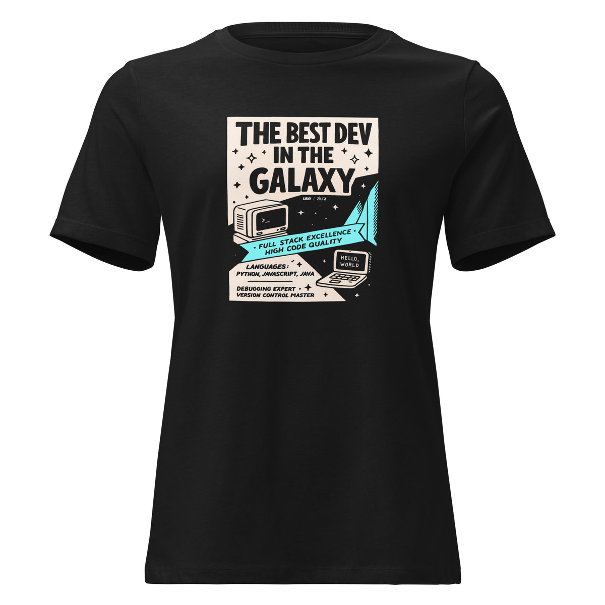 The Best Dev in the Galaxy - Women's Relaxed T-Shirt