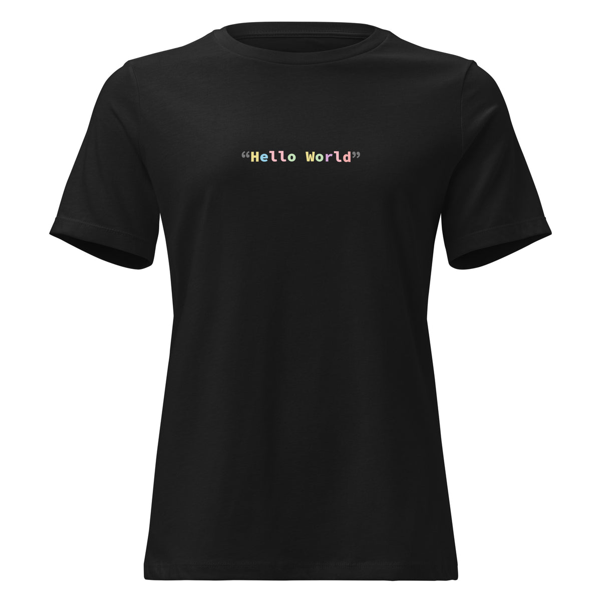Hello World - Color Edition - Women's Relaxed T-Shirt