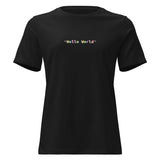 Hello World - Color Edition - Women's Relaxed T-Shirt