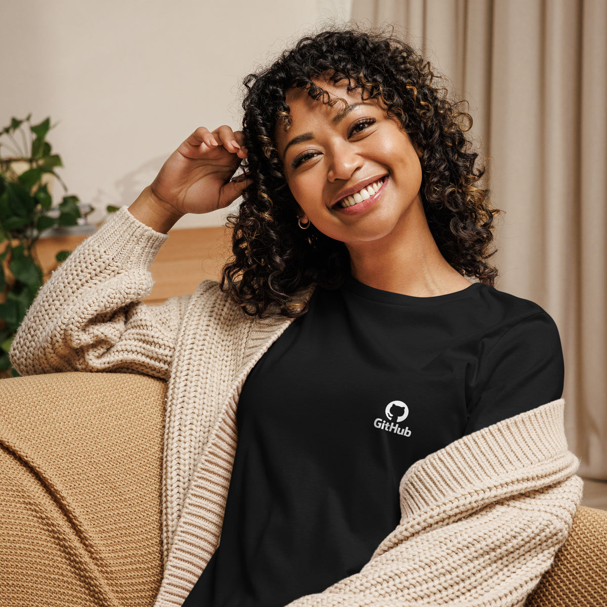 GitHub Classic Logo - Women's Relaxed T-Shirt