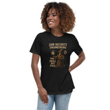 IAM Security Engineering - You Shall Not Pass - Women's Relaxed T-Shirt