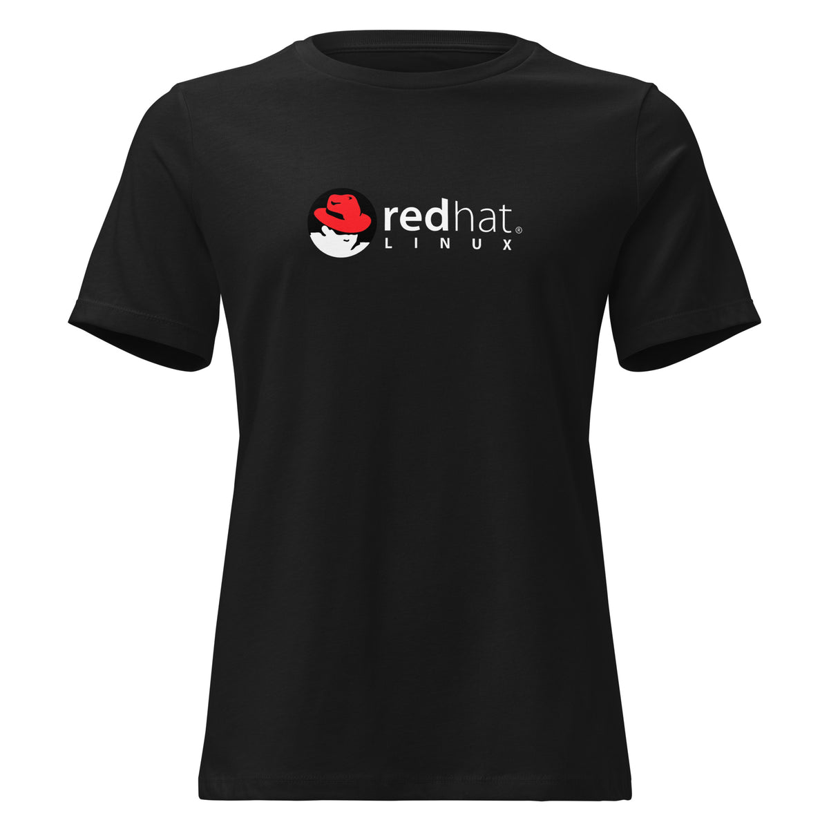 Linux Red Hat Classic Logo - Women's Relaxed T-Shirt
