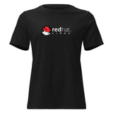 Linux Red Hat Classic Logo - Women's Relaxed T-Shirt