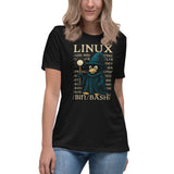 Linux Wizard - /bin/bash Edition - Women's Relaxed T-Shirt