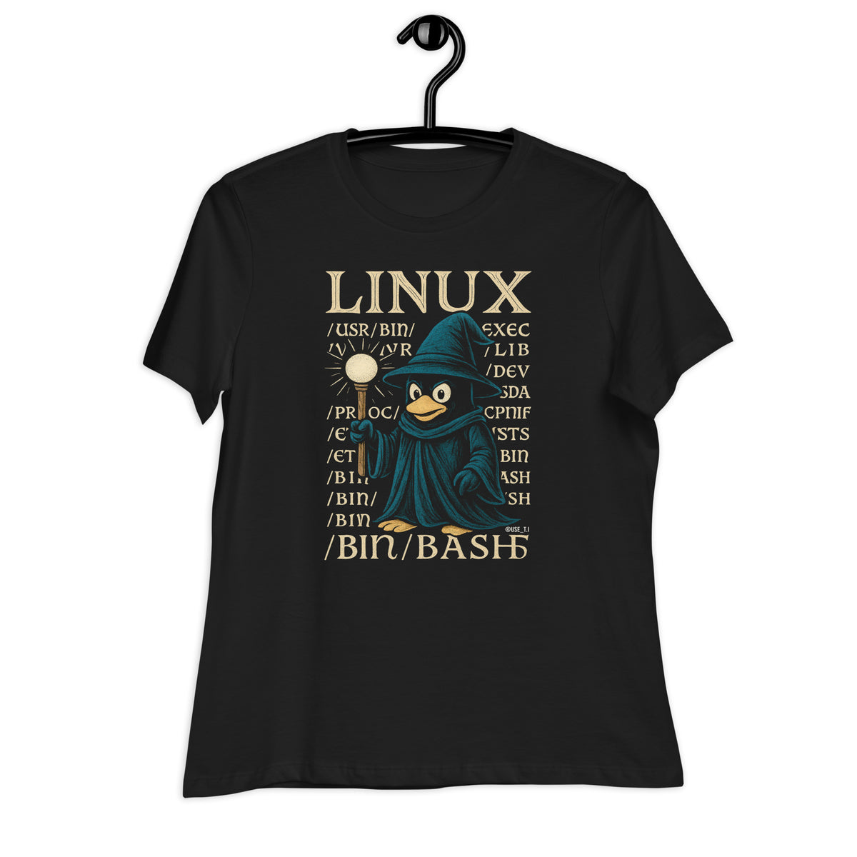 Linux Wizard - /bin/bash Edition - Women's Relaxed T-Shirt