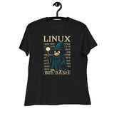 Linux Wizard - /bin/bash Edition - Women's Relaxed T-Shirt