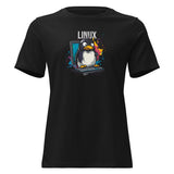 Linux - The Modern Penguin - Women's Relaxed T-Shirt