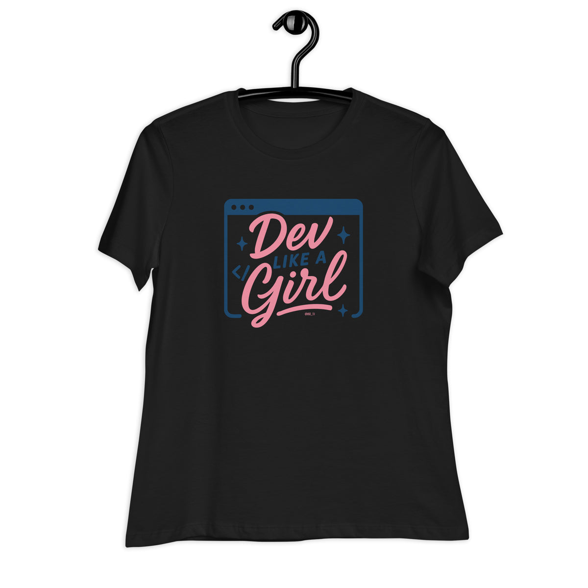 Dev Like a Girl - Women's Relaxed T-Shirt