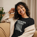 Hacker Think Outside - Women's Relaxed T-Shirt