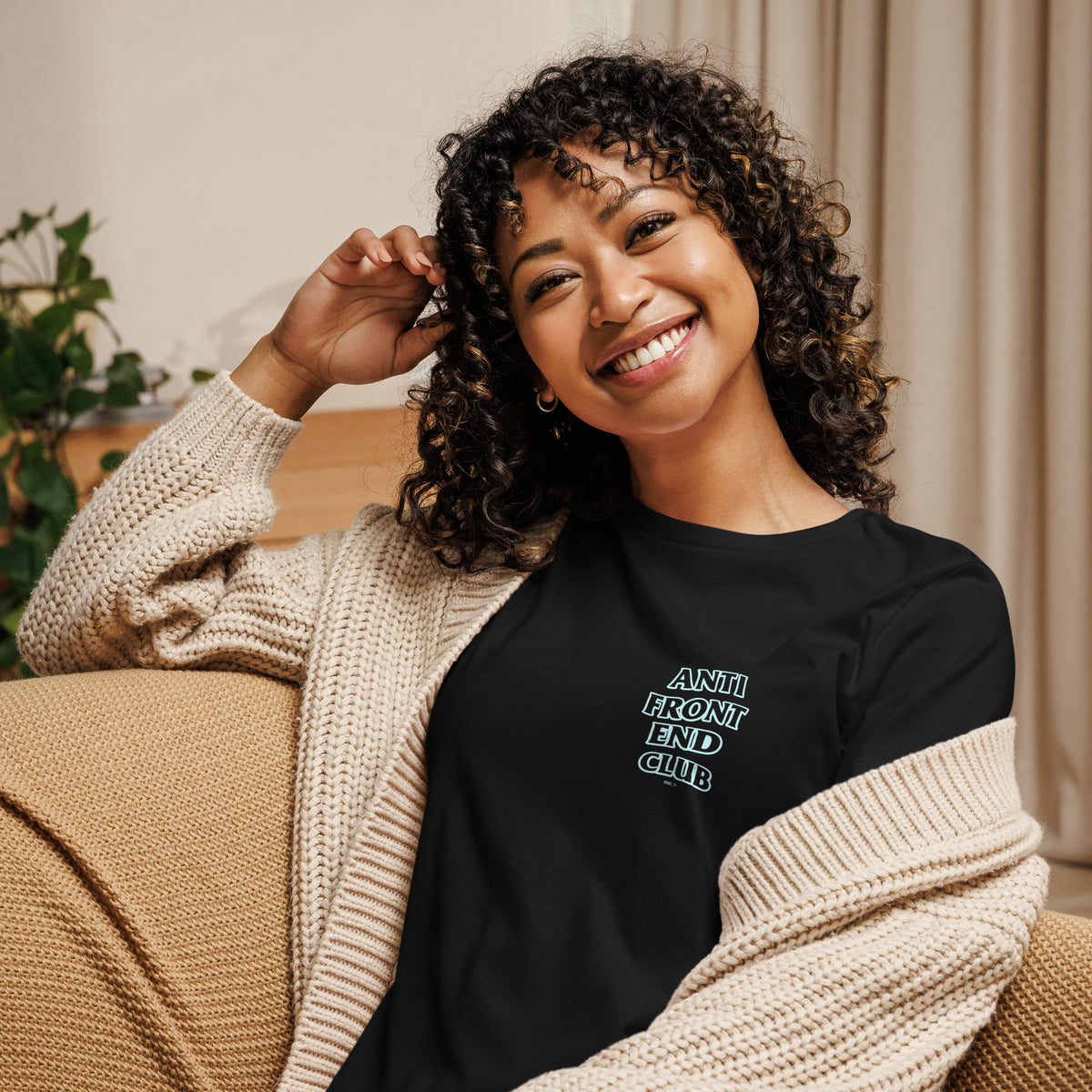 Anti Front-End Club - Women's Relaxed T-Shirt