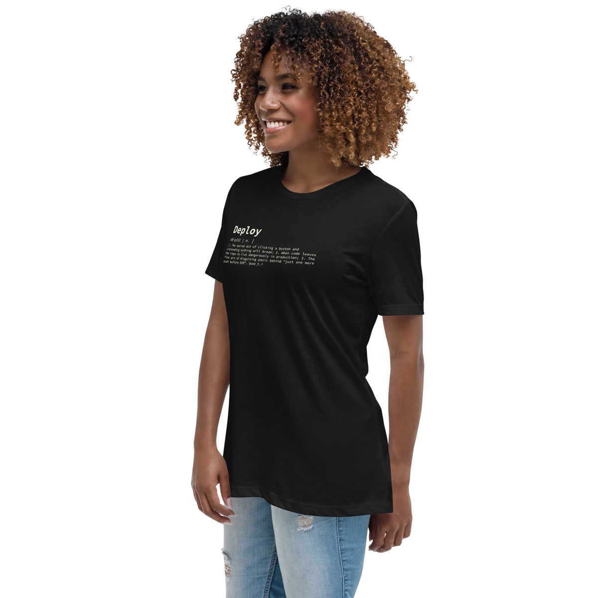 Deploy Definition - Women's Relaxed T-Shirt