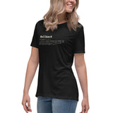 Rollback Definition - Women's Relaxed T-Shirt
