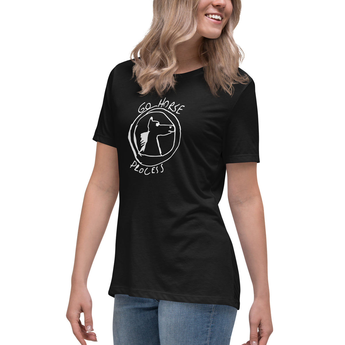 Go Horse Method - Women's Relaxed T-Shirt