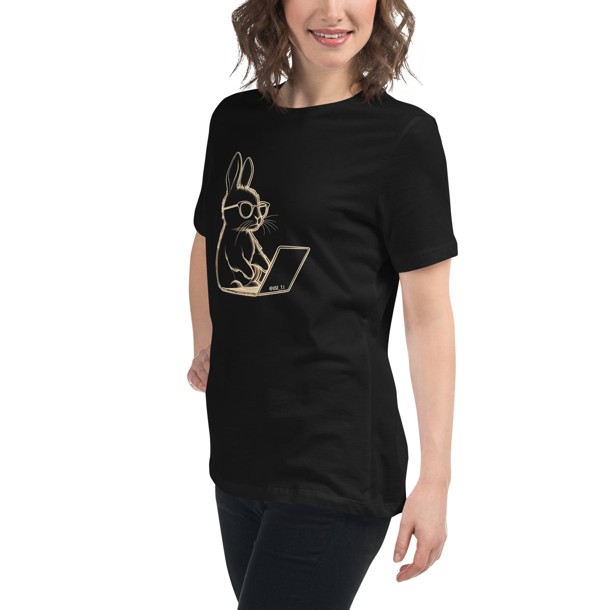 Dev Rabbit - Women's Relaxed T-Shirt