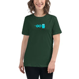 Golang Logo I - Women's Relaxed T-Shirt