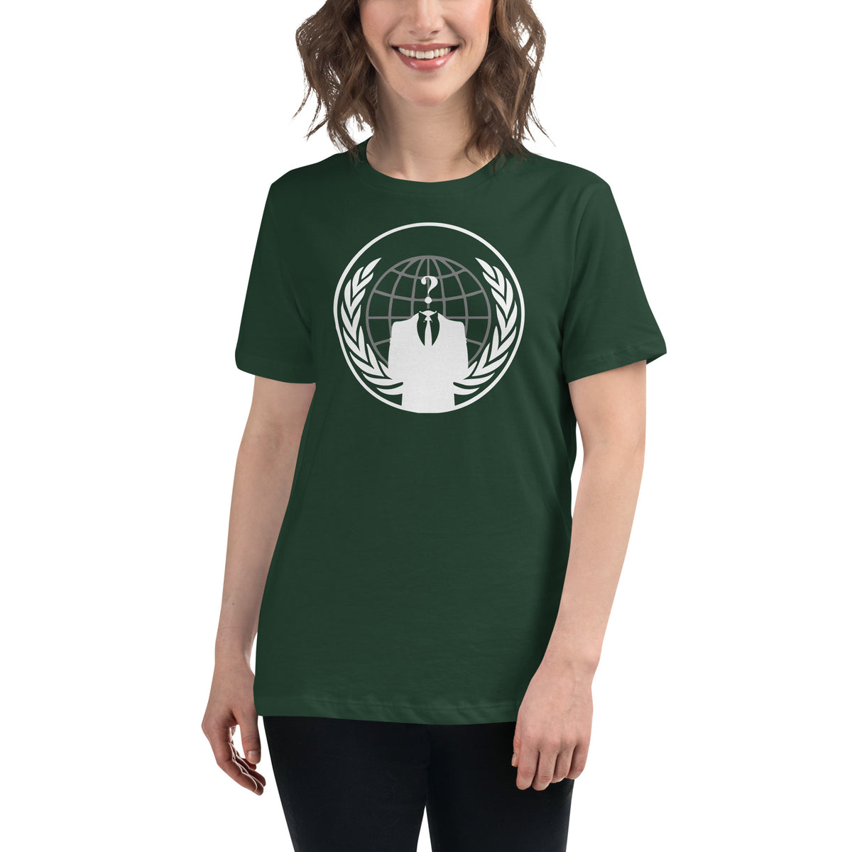 Anonymous Collective Emblem - Women's Relaxed T-Shirt