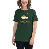 Copy Pasta, Working Fasta - Women's Relaxed T-Shirt