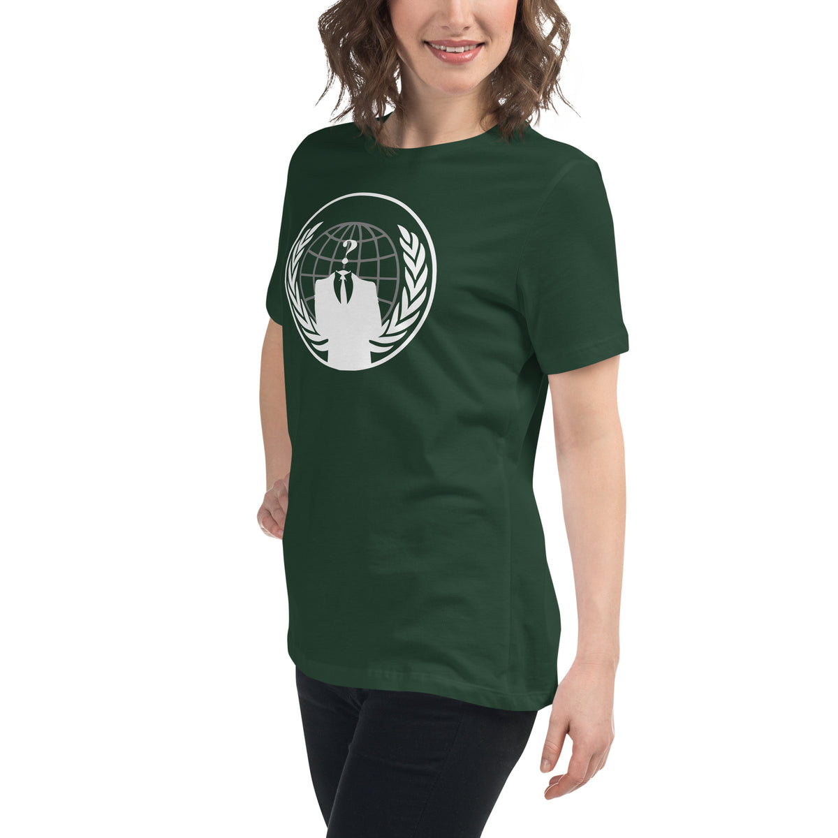 Anonymous Collective Emblem - Women's Relaxed T-Shirt
