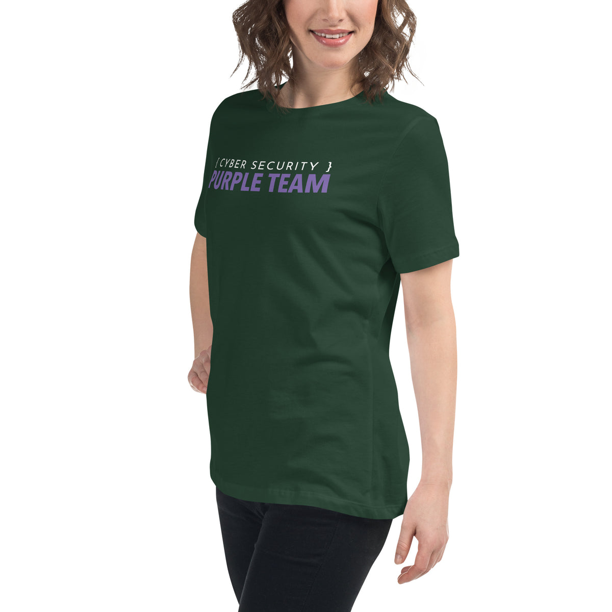 Cyber Security Purple Team - Women's Relaxed T-Shirt