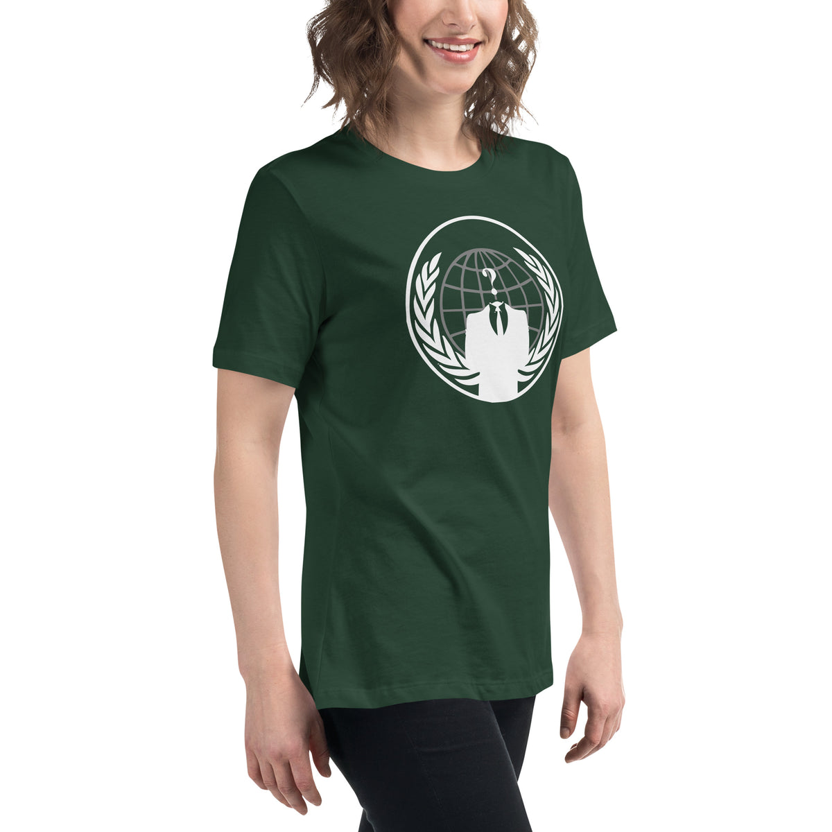 Anonymous Collective Emblem - Women's Relaxed T-Shirt