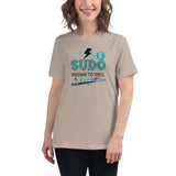 Sudo - Highway to Shell Linux - Women's Relaxed T-Shirt