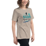 Sudo - Highway to Shell Linux - Women's Relaxed T-Shirt