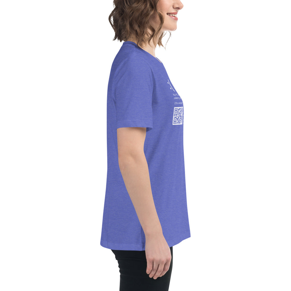 Blue Screen of Death Critical Process Died - Women's Relaxed T-Shirt