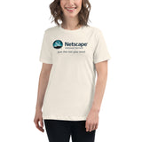 Netscape Internet Service - Women's Relaxed T-Shirt