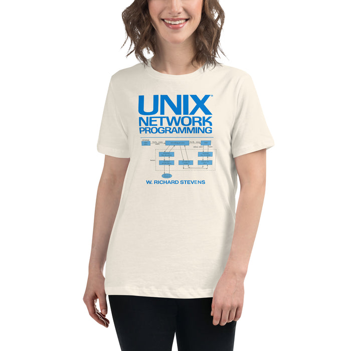 UNIX Network Programming - Women's Relaxed T-Shirt