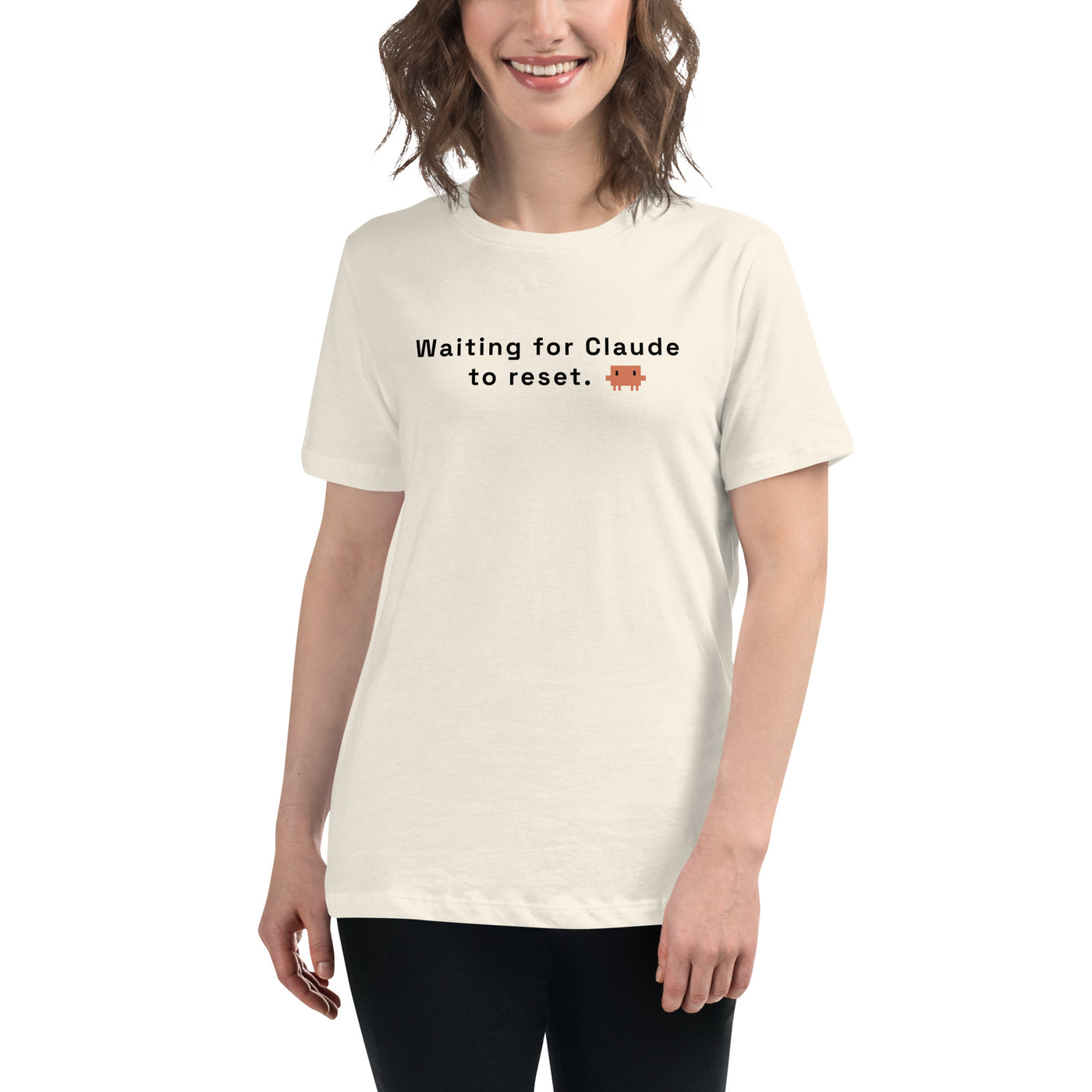 Waiting for Claude to Reset - Women's Relaxed T-Shirt