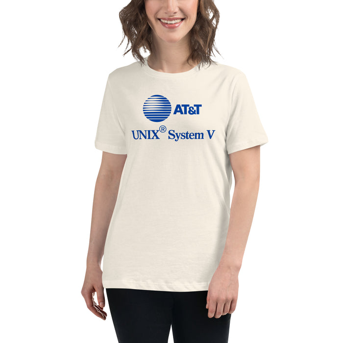 AT&T UNIX System V - Women's Relaxed T-Shirt