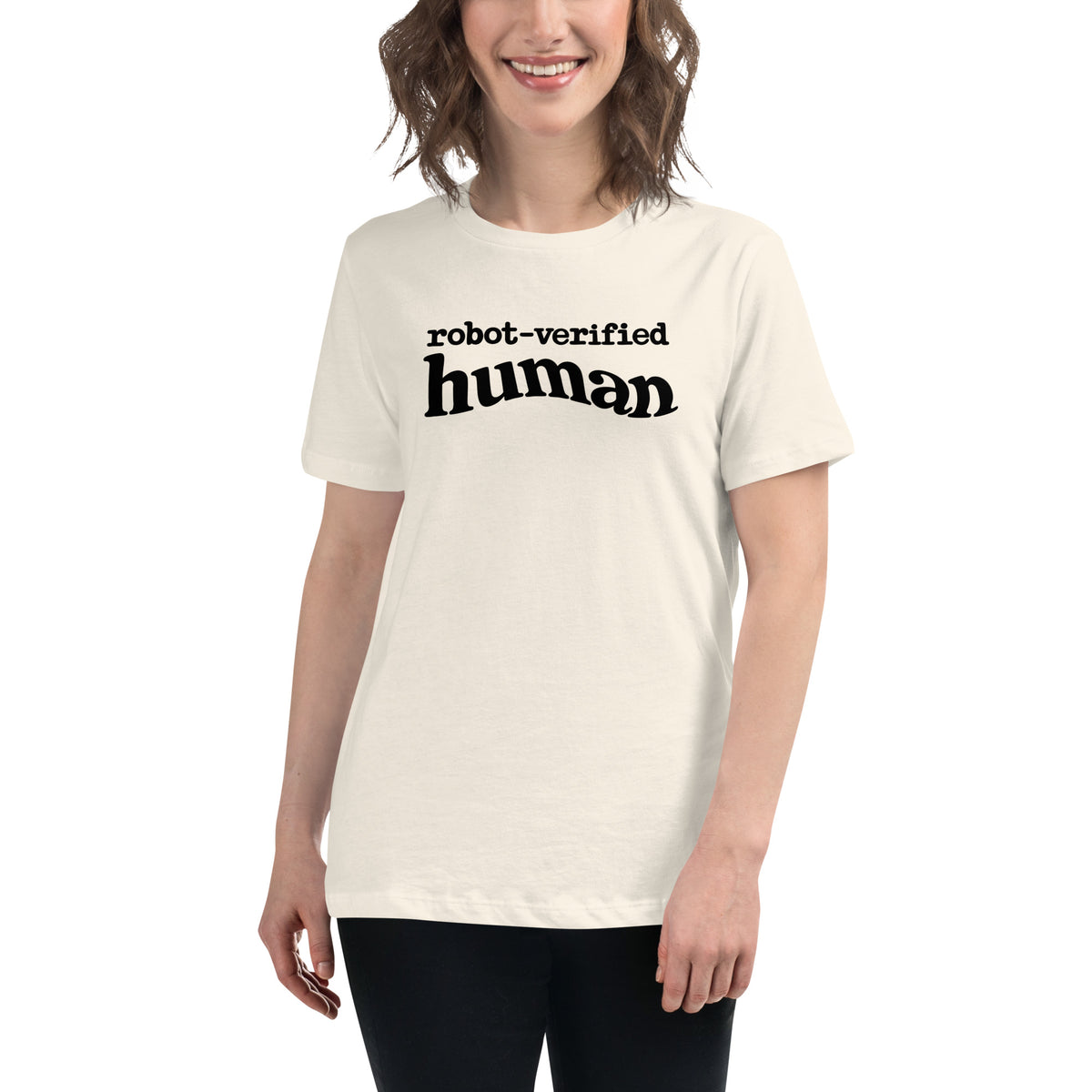 Robot-Verified Human - Women's Relaxed T-Shirt