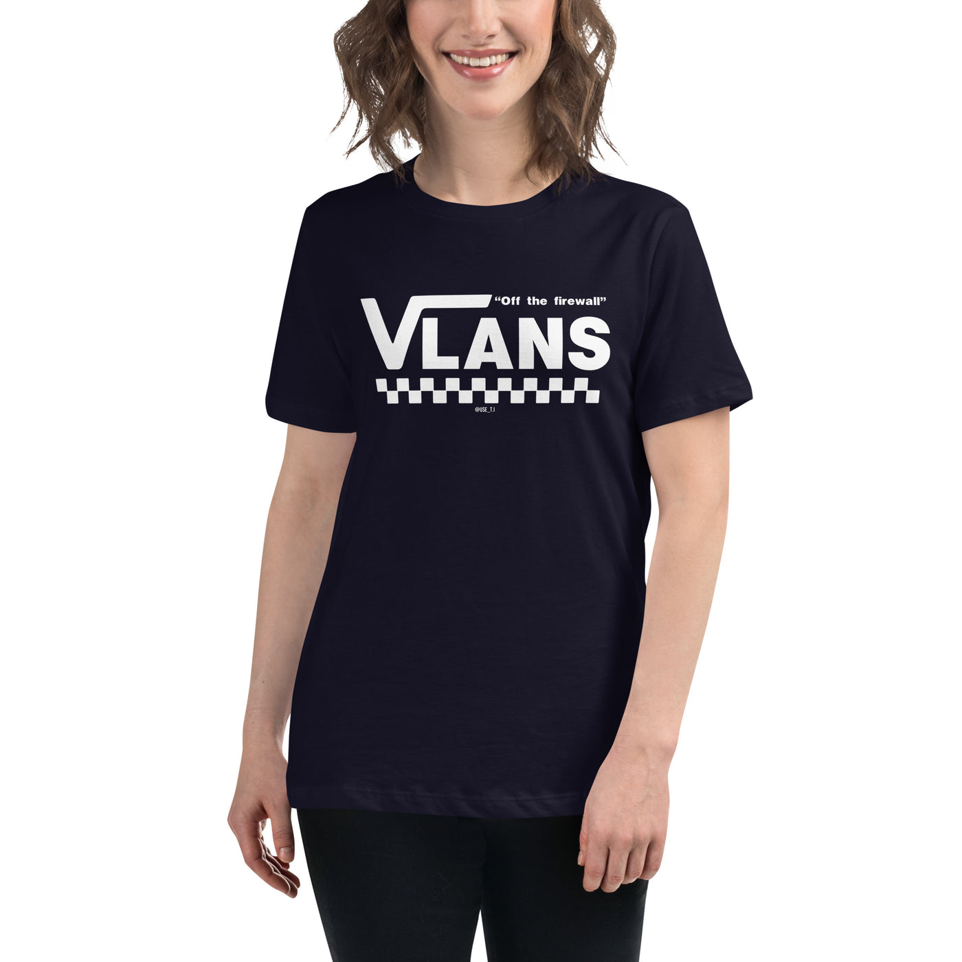 VLANs - Off the Firewall - Women's Relaxed T-Shirt