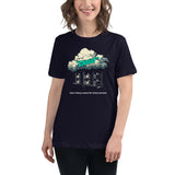 Cloud - Just a Fancy Name for Linux Servers - Women's Relaxed T-Shirt