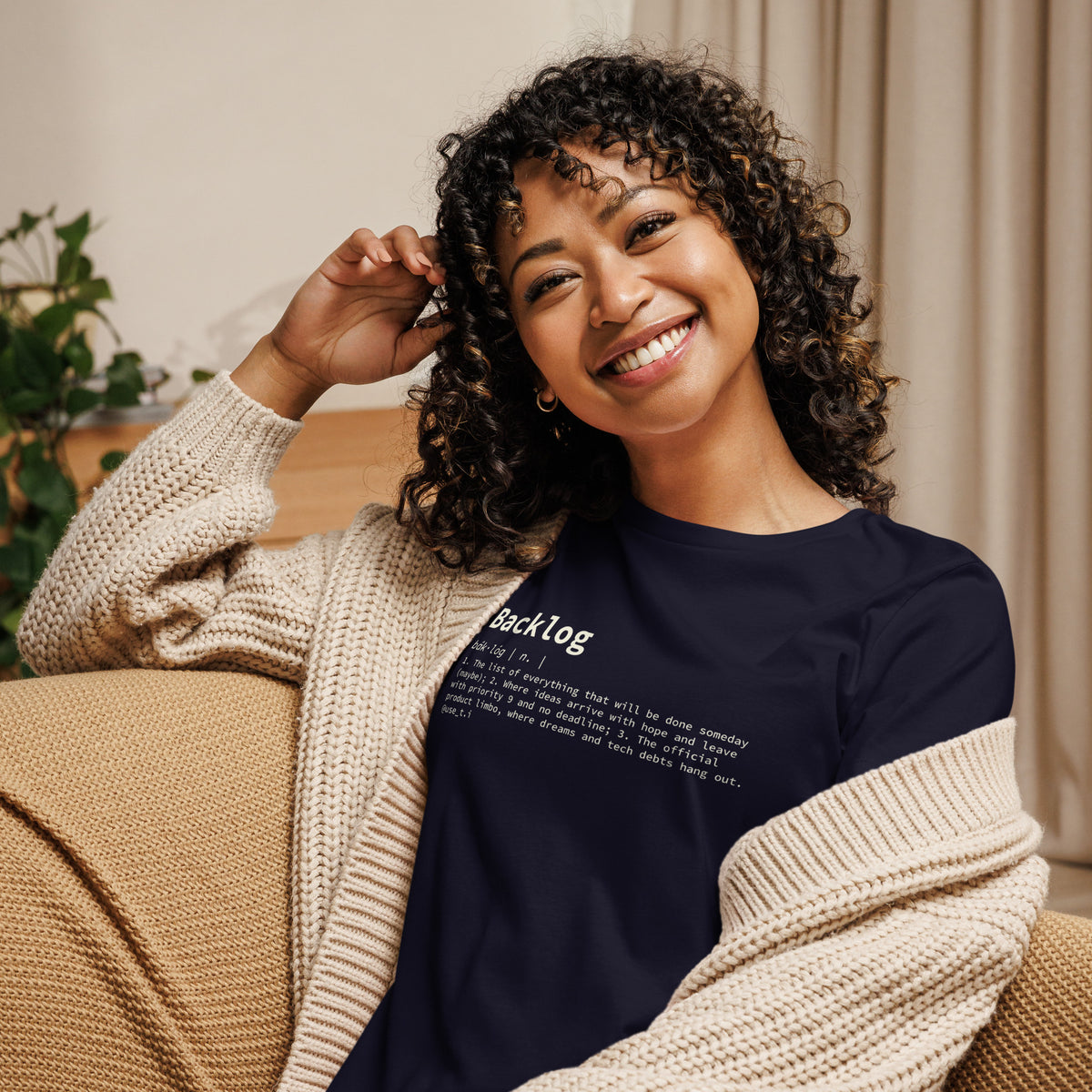 Backlog Definition - Women's Relaxed T-Shirt